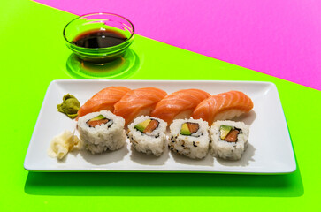 Atlantic Salmon Sushi Roll