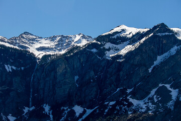 snowy mountains of montana
