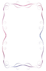 Watercolor textured frame illustration, vintage, elegant plaque, decorative background