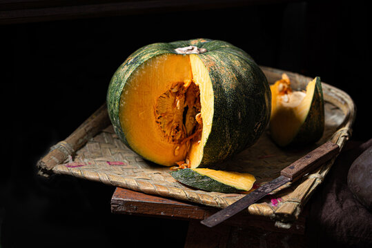 Still Life of Pumpkin 