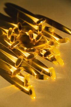 Cod Oil Random Capsules of Vitamin D 