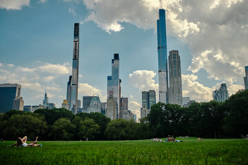 Fototapeta na wymiar New York Central Park in Summer