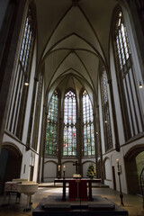 Fototapeta na wymiar Salvatorkirche in Duisburg, Deutschland