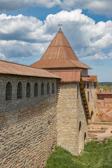 The view of famous russian fortress Oreshek (XV)