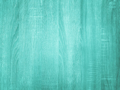 Blue Turquoise Background With Wooden Texture