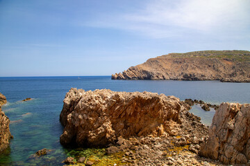 Cala Alcaufar , Menorca , Spanien
