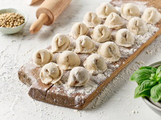 fresh homemade dumplings