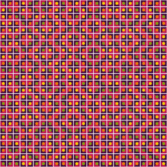 Fototapeta premium Abstract Geometric Pattern generative computational art illustration