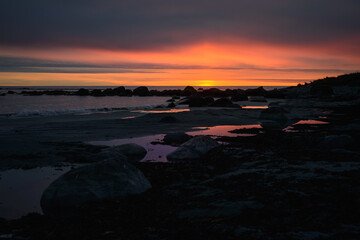 Sunset @ Naerland beach