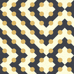 Abstract Geometric Pattern generative computational art illustration