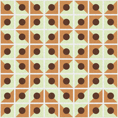 Abstract Geometric Pattern generative computational art illustration