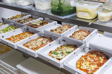 pizza, vegetable, restaurant, olive, roman, white, rome, menu, mozzarella, fast, hot, lunch, clipping, isolate, marble, path, grease, italian food, junk, rustic, thin, unhealthy, cookery, fun, isolate