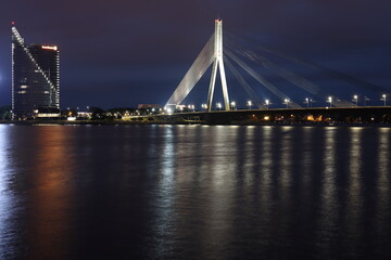 Obraz premium bridge over river