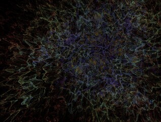 Imaginatory fractal background generated Image