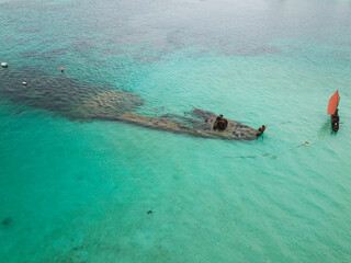 boat in the sea