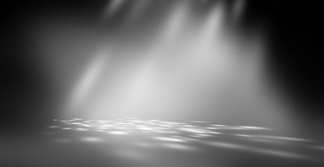 soft grey studio floor background, grey floor backdrop with spotlight.