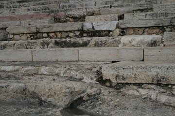 ancient stone steps