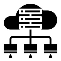 database glyph icon