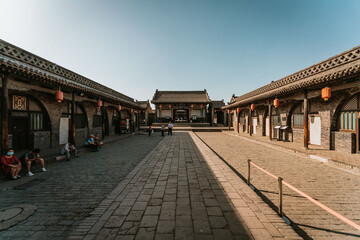 Pingyao Ancient Government Office in Old Pingyao town in Shanxi Province of China
