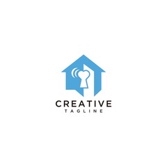 house logo design templete .