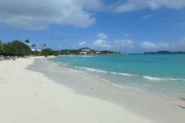Sapphire Beach on St Thomas  US Virgin Islands