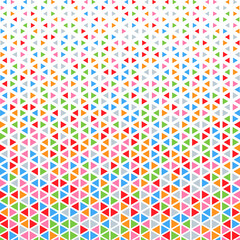 Hexagonal Halftone Pattern Background. Hexagonal cell texture. Hexagon on white background. Fashion geometric design. Graphic style for wallpaper, wrapping, fabric, Vector.