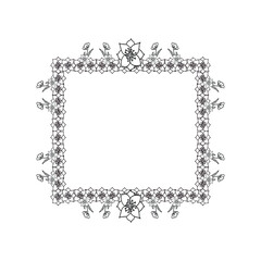 frame with ornament