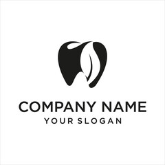 creative vector simple logo design dental 
