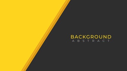 yellow and black abstract background. vector illustration