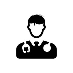 Doctor stethoscope icon