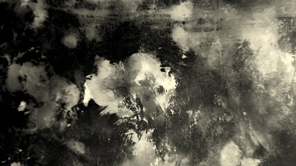 White Watercolor Decoration. Black Abstract Wallpaper. Texture Banner. Set Paper. Paint Element. Design Element. Art Watercolour. Splash Pattern. Graphic Summer