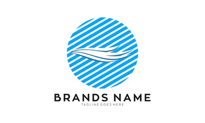 Wave creative icon logo