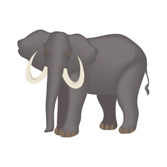 Cute elephant cartoon