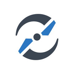 Drone propeller icon © bismillah_bd