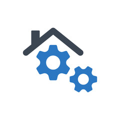 Smart home management icon