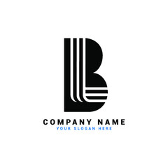 BL Letter logo, LB Letter logo