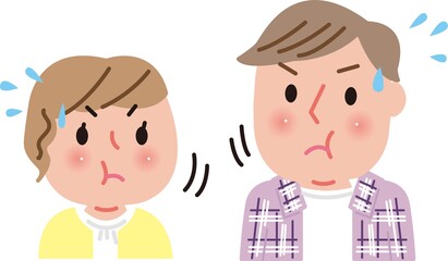 肥満の若い夫婦、決意するs