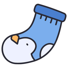 baby sock icon
