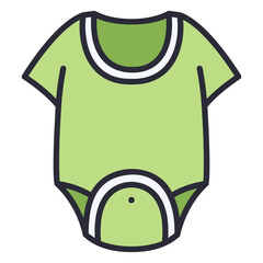 baby bodysuit icon