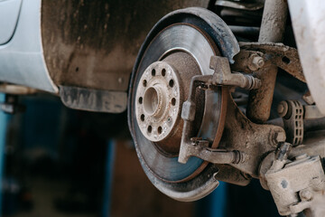 car brake change in service