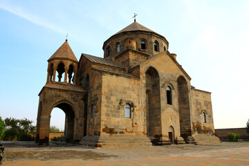 Fototapeta na wymiar Saint Hripsime Church in Armenia. The Saint Hripsime Church is an Armenian Apostolic Church in Echmiadzin.