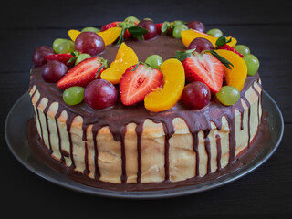 cake with fruit