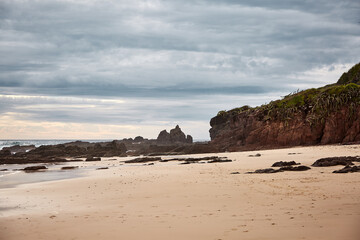sunset on the pacific ocean mexican coast