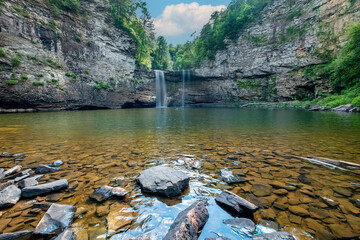 Obrazy na Plexi  Cane Creek Falls, Fall Creek Falls State Park, Tennessee