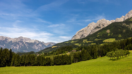 Landschaft Werfen und Werfenweng - Österreich