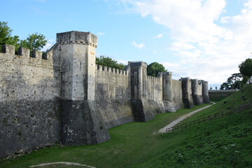 Fototapeta na wymiar Stadmauer in Provins