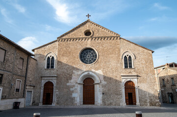 Fototapeta na wymiar church of san francesco in terni