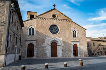 Fototapeta na wymiar church of san francesco in terni