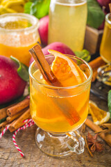 Hot and spicy apple cider