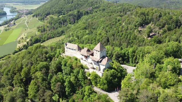 Die Burg Hohenklingen, oberhalb von Stein am Rhein - Teil 3 von 6